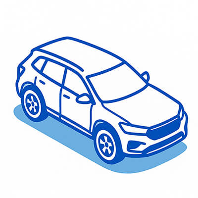 Yksityisauto grafiikka